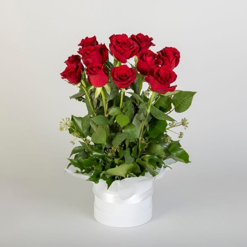 Eternal Roses in White